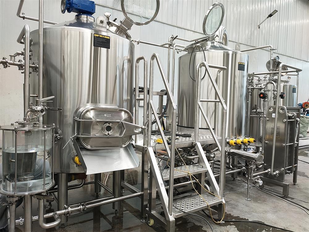 <b>600л Варка с варочными двух посудных дизайн brewery пивоварн</b>
